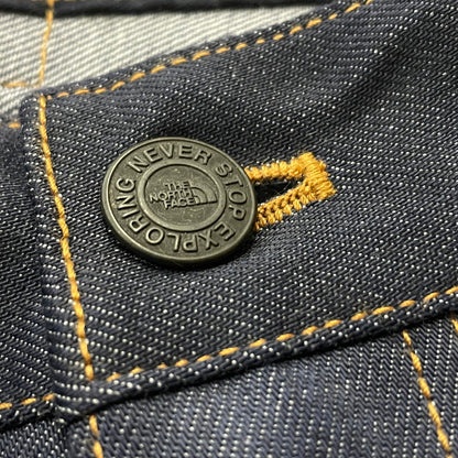 【中古品】【メンズ】 THE NORTH FACE ザ ノース フェイス DENIM CLIMBING STRAIGHT PANTS NBW82304 デニム クライミング ストレート パンツ ボトムス ジーンズ 155-260714-sa-18-tei サイズ：M カラー：インディゴ 万代Net店