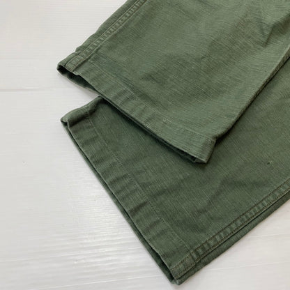 【中古品】【メンズ】 ORSLOW オアスロウ US ARMY FATIGUE PANTS アメリカ軍 ファティーグ パンツ ボトムス ベイカーパンツ 151-260623-yo-12-tei サイズ：L カラー：グリーン 万代Net店