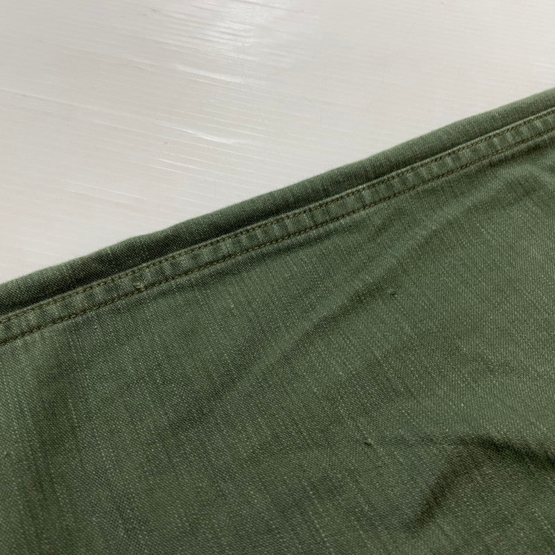 【中古品】【メンズ】 ORSLOW オアスロウ US ARMY FATIGUE PANTS アメリカ軍 ファティーグ パンツ ボトムス ベイカーパンツ 151-260623-yo-12-tei サイズ：L カラー：グリーン 万代Net店
