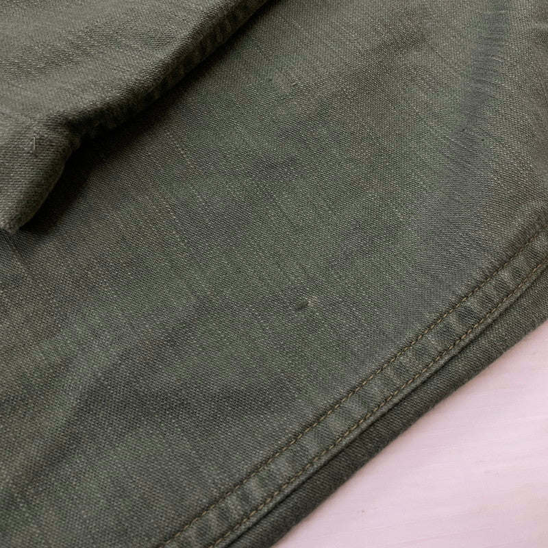 【中古品】【メンズ】 ORSLOW オアスロウ US ARMY FATIGUE PANTS アメリカ軍 ファティーグ パンツ ボトムス ベイカーパンツ 151-260623-yo-12-tei サイズ：L カラー：グリーン 万代Net店