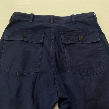 【中古品】【メンズ】 DOUBLE WORKS ダブルワークス BAKER PANTS REG5247360 ベイカーパンツ ボトムス 156-260622-ss-08-tei サイズ：32 カラー：ネイビー 万代Net店