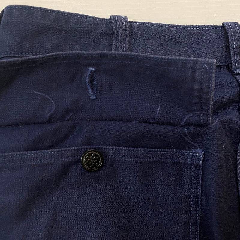 【中古品】【メンズ】 DOUBLE WORKS ダブルワークス BAKER PANTS REG5247360 ベイカーパンツ ボトムス 156-260622-ss-08-tei サイズ：32 カラー：ネイビー 万代Net店