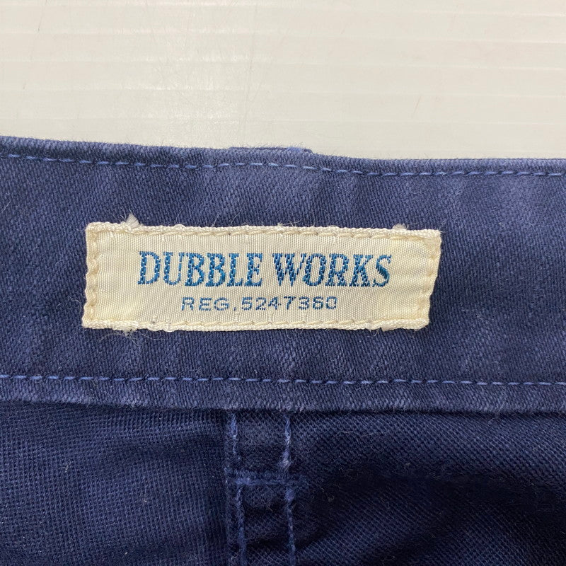 【中古品】【メンズ】 DOUBLE WORKS ダブルワークス BAKER PANTS REG5247360 ベイカーパンツ ボトムス 156-260622-ss-08-tei サイズ：32 カラー：ネイビー 万代Net店