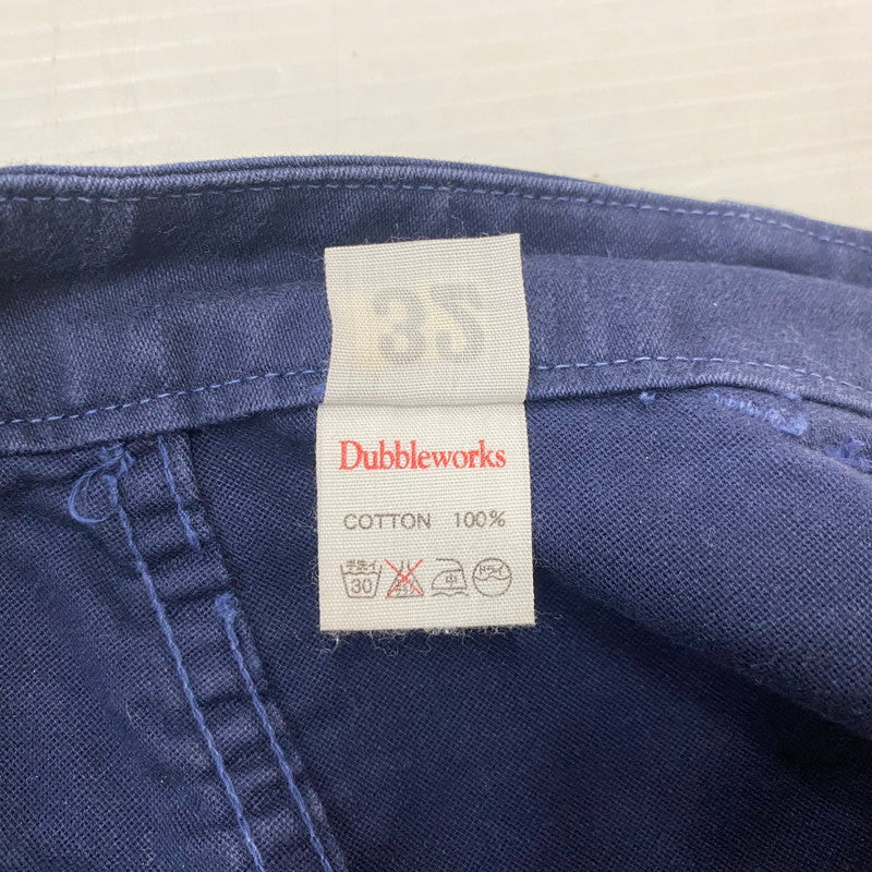 【中古品】【メンズ】 DOUBLE WORKS ダブルワークス BAKER PANTS REG5247360 ベイカーパンツ ボトムス 156-260622-ss-08-tei サイズ：32 カラー：ネイビー 万代Net店
