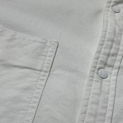【現状渡し品】【メンズ】 THE NORTH FACE ザ ノース フェイス NT3208N PURPLE LABEL COTTPN POLESTER OX H S SHIRT パープル ラベル コットン ポレスター オックス ハーフ スリーブ シャツ 半袖 トップス 144-260804-sa-14-tei サイズ：S カラー：ホワイト 万代Net店