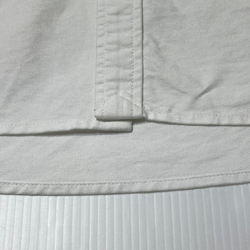 【現状渡し品】【メンズ】 THE NORTH FACE ザ ノース フェイス NT3208N PURPLE LABEL COTTPN POLESTER OX H S SHIRT パープル ラベル コットン ポレスター オックス ハーフ スリーブ シャツ 半袖 トップス 144-260804-sa-14-tei サイズ：S カラー：ホワイト 万代Net店