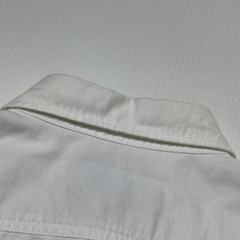 【現状渡し品】【メンズ】 THE NORTH FACE ザ ノース フェイス NT3208N PURPLE LABEL COTTPN POLESTER OX H S SHIRT パープル ラベル コットン ポレスター オックス ハーフ スリーブ シャツ 半袖 トップス 144-260804-sa-14-tei サイズ：S カラー：ホワイト 万代Net店