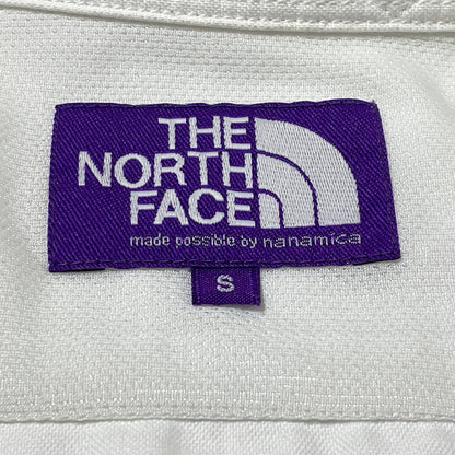 【現状渡し品】【メンズ】 THE NORTH FACE ザ ノース フェイス NT3208N PURPLE LABEL COTTPN POLESTER OX H S SHIRT パープル ラベル コットン ポレスター オックス ハーフ スリーブ シャツ 半袖 トップス 144-260804-sa-14-tei サイズ：S カラー：ホワイト 万代Net店