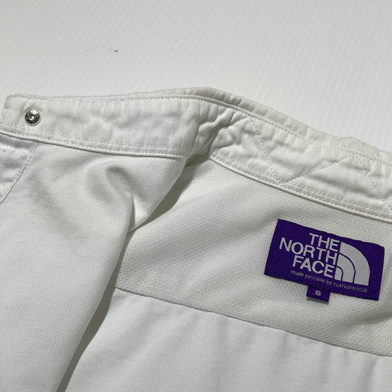 【現状渡し品】【メンズ】 THE NORTH FACE ザ ノース フェイス NT3208N PURPLE LABEL COTTPN POLESTER OX H S SHIRT パープル ラベル コットン ポレスター オックス ハーフ スリーブ シャツ 半袖 トップス 144-260804-sa-14-tei サイズ：S カラー：ホワイト 万代Net店