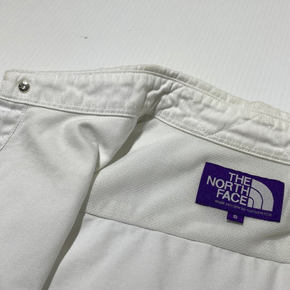 【現状渡し品】【メンズ】 THE NORTH FACE ザ ノース フェイス NT3208N PURPLE LABEL COTTPN POLESTER OX H S SHIRT パープル ラベル コットン ポレスター オックス ハーフ スリーブ シャツ 半袖 トップス 144-260804-sa-14-tei サイズ：S カラー：ホワイト 万代Net店