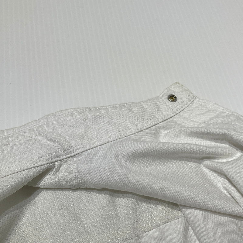 【現状渡し品】【メンズ】 THE NORTH FACE ザ ノース フェイス NT3208N PURPLE LABEL COTTPN POLESTER OX H S SHIRT パープル ラベル コットン ポレスター オックス ハーフ スリーブ シャツ 半袖 トップス 144-260804-sa-14-tei サイズ：S カラー：ホワイト 万代Net店
