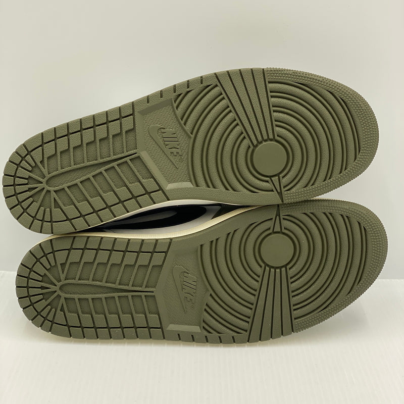 【中古美品】【メンズ】 NIKE ナイキ AIR JORDAN 1 LOW OG MEDIUM OLIVE SUMMIT WHITE エアジョーダン1 ロー OG ミディアムオリーブ サミットホワイト HQ6998-200 160-260810-nm-62-tei サイズ：29.5cm 万代Net店