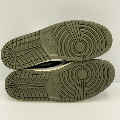 【中古美品】【メンズ】 NIKE ナイキ AIR JORDAN 1 LOW OG MEDIUM OLIVE SUMMIT WHITE エアジョーダン1 ロー OG ミディアムオリーブ サミットホワイト HQ6998-200 160-260810-nm-62-tei サイズ：29.5cm 万代Net店