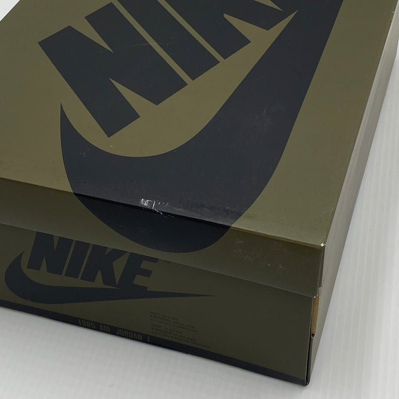 【中古美品】【メンズ】 NIKE ナイキ AIR JORDAN 1 LOW OG MEDIUM OLIVE SUMMIT WHITE エアジョーダン1 ロー OG ミディアムオリーブ サミットホワイト HQ6998-200 160-260810-nm-62-tei サイズ：29.5cm 万代Net店