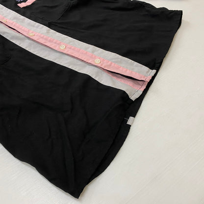 【中古品】【メンズ】 WACKO MARIA ワコマリア 24AW L/S SWITCHING SHIRT TYPE3 ロングスリーブ スイッチング シャツ タイプ3 長袖トップス 140-260622-ss-03-tei サイズ：M カラー：ブラック 万代Net店