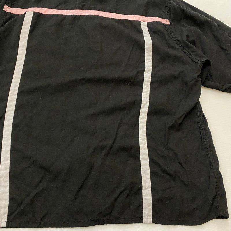 【中古品】【メンズ】 WACKO MARIA ワコマリア 24AW L/S SWITCHING SHIRT TYPE3 ロングスリーブ スイッチング シャツ タイプ3 長袖トップス 140-260622-ss-03-tei サイズ：M カラー：ブラック 万代Net店