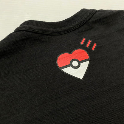 【中古品】【メンズ】 HUMANMADE ヒューマンメイド × Pokémon ポケモン 別注コラボ KAMONEGI S/S TEE カモネギ ショートスリーブ Tシャツ 半袖トップス 142-260622-ss-01-tei サイズ：S カラー：ブラック 万代Net店