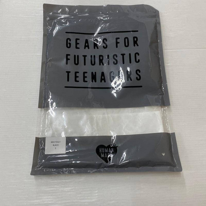 【中古品】【メンズ】 HUMANMADE ヒューマンメイド × Pokémon ポケモン 別注コラボ KAMONEGI S/S TEE カモネギ ショートスリーブ Tシャツ 半袖トップス 142-260622-ss-01-tei サイズ：S カラー：ブラック 万代Net店
