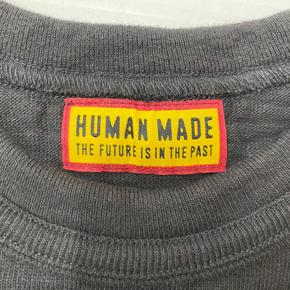【中古品】【メンズ】 HUMANMADE ヒューマンメイド × Pokémon ポケモン 別注コラボ KAMONEGI S/S TEE カモネギ ショートスリーブ Tシャツ 半袖トップス 142-260622-ss-01-tei サイズ：S カラー：ブラック 万代Net店
