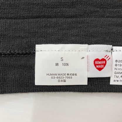 【中古品】【メンズ】 HUMANMADE ヒューマンメイド × Pokémon ポケモン 別注コラボ KAMONEGI S/S TEE カモネギ ショートスリーブ Tシャツ 半袖トップス 142-260622-ss-01-tei サイズ：S カラー：ブラック 万代Net店