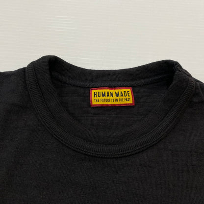 【中古品】【メンズ】 HUMANMADE ヒューマンメイド × Pokémon ポケモン 別注コラボ KAMONEGI S/S TEE カモネギ ショートスリーブ Tシャツ 半袖トップス 142-260622-ss-01-tei サイズ：S カラー：ブラック 万代Net店