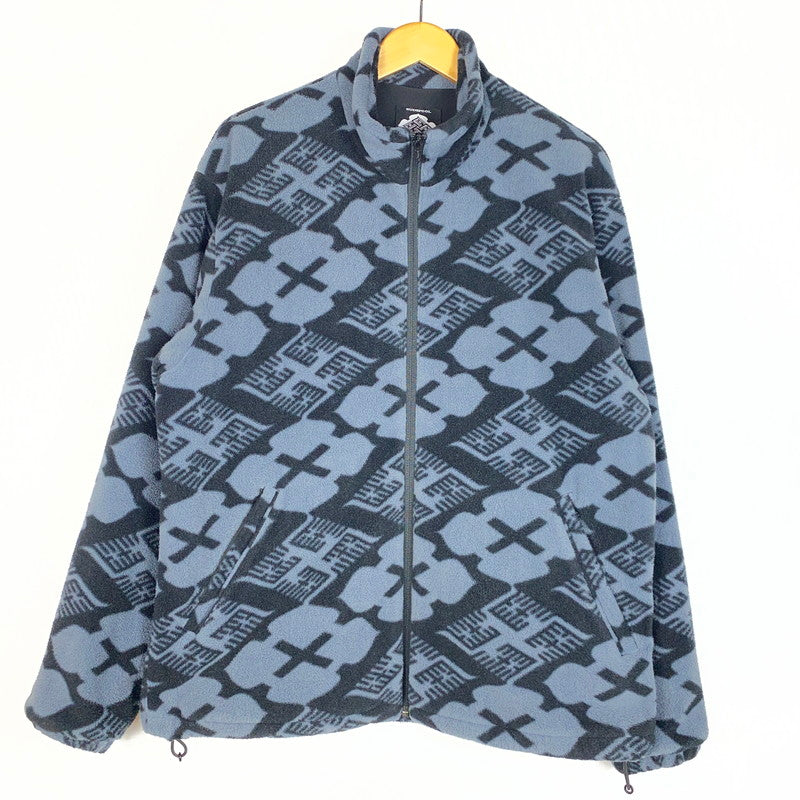 【中古品】【メンズ】 GAKKIN ガッキン × BUDSPOOL バッズプール 別注コラボ BOA FLEECE JACKET ボアフリースジャケット アウター 142-260622-ss-05-tei サイズ：S カラー：ブラックグレー 万代Net店