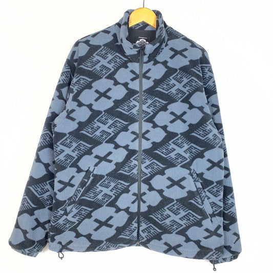 【中古品】【メンズ】 GAKKIN ガッキン × BUDSPOOL バッズプール 別注コラボ BOA FLEECE JACKET ボアフリースジャケット アウター 142-260622-ss-05-tei サイズ：S カラー：ブラックグレー 万代Net店