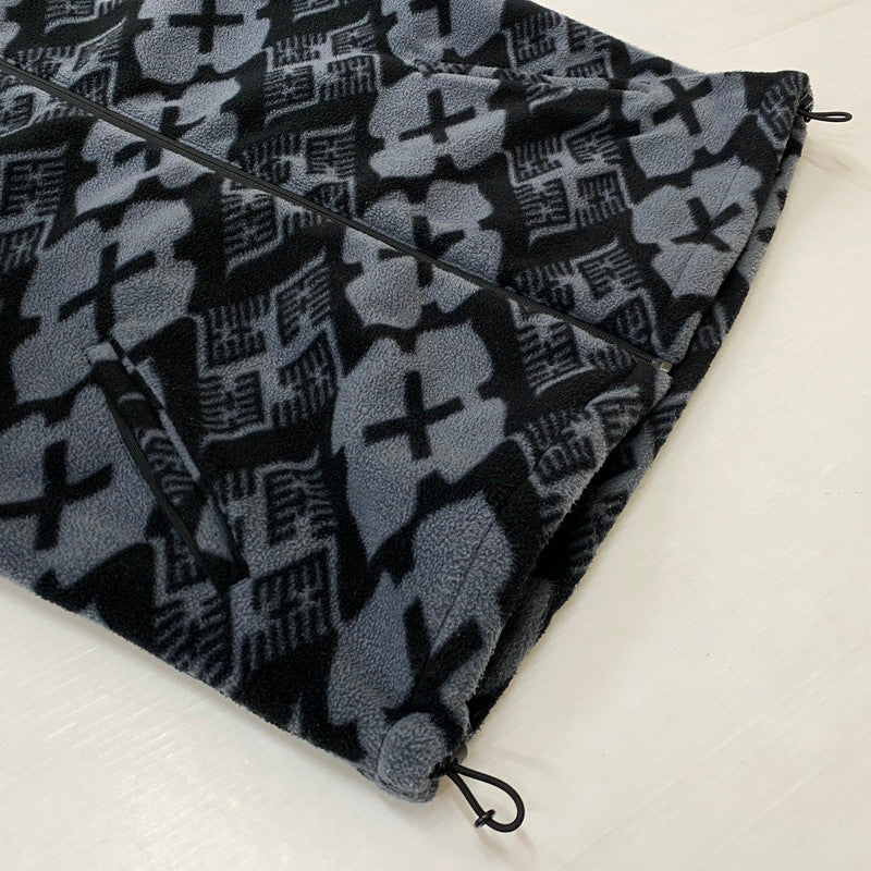 【中古品】【メンズ】 GAKKIN ガッキン × BUDSPOOL バッズプール 別注コラボ BOA FLEECE JACKET ボアフリースジャケット アウター 142-260622-ss-05-tei サイズ：S カラー：ブラックグレー 万代Net店