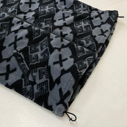 【中古品】【メンズ】 GAKKIN ガッキン × BUDSPOOL バッズプール 別注コラボ BOA FLEECE JACKET ボアフリースジャケット アウター 142-260622-ss-05-tei サイズ：S カラー：ブラックグレー 万代Net店