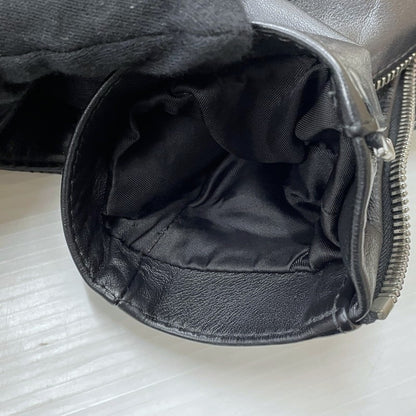 【中古品】【メンズ】 MAISON MARIGIELA メゾン マルジェラ S50SM0257 SX9007 LEATHER DOUBLE レザーライダース ジャケット アウター 牛革 八の字 141-620618-sa-02-tei サイズ：44 カラー：ブラック 万代Net店
