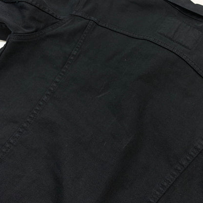 【中古品】【メンズ】 Levi's リーバイス DENIM TRUCKER JACKET デニム トラッカー ジャケット ライトアウター Gジャン ボタン裏 刻印3269 145-260619-ko-04-tei サイズ：M カラー：ブラック 万代Net店