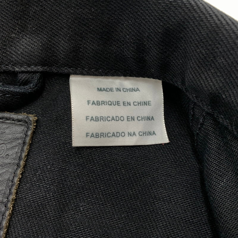 【中古品】【メンズ】 Levi's リーバイス DENIM TRUCKER JACKET デニム トラッカー ジャケット ライトアウター Gジャン ボタン裏 刻印3269 145-260619-ko-04-tei サイズ：M カラー：ブラック 万代Net店