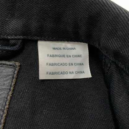 【中古品】【メンズ】 Levi's リーバイス DENIM TRUCKER JACKET デニム トラッカー ジャケット ライトアウター Gジャン ボタン裏 刻印3269 145-260619-ko-04-tei サイズ：M カラー：ブラック 万代Net店