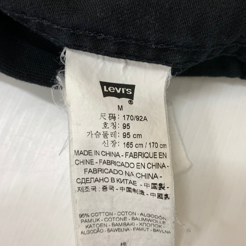 【中古品】【メンズ】 Levi's リーバイス DENIM TRUCKER JACKET デニム トラッカー ジャケット ライトアウター Gジャン ボタン裏 刻印3269 145-260619-ko-04-tei サイズ：M カラー：ブラック 万代Net店