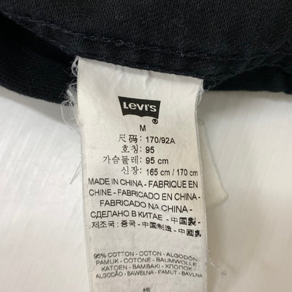 【中古品】【メンズ】 Levi's リーバイス DENIM TRUCKER JACKET デニム トラッカー ジャケット ライトアウター Gジャン ボタン裏 刻印3269 145-260619-ko-04-tei サイズ：M カラー：ブラック 万代Net店