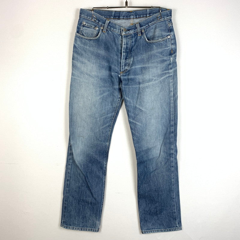 【中古品】【メンズ】 HELMUT LANG ヘルムートラング DENIM PANTS デニムパンツ ボトムス ジーンズ 152-260619-ko-11-tei サイズ：31 カラー：インディゴ 万代Net店