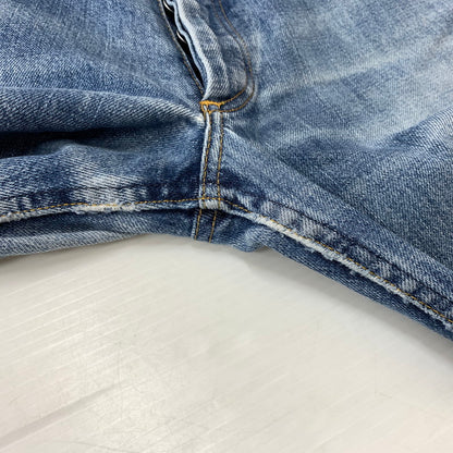 【中古品】【メンズ】 HELMUT LANG ヘルムートラング DENIM PANTS デニムパンツ ボトムス ジーンズ 152-260619-ko-11-tei サイズ：31 カラー：インディゴ 万代Net店