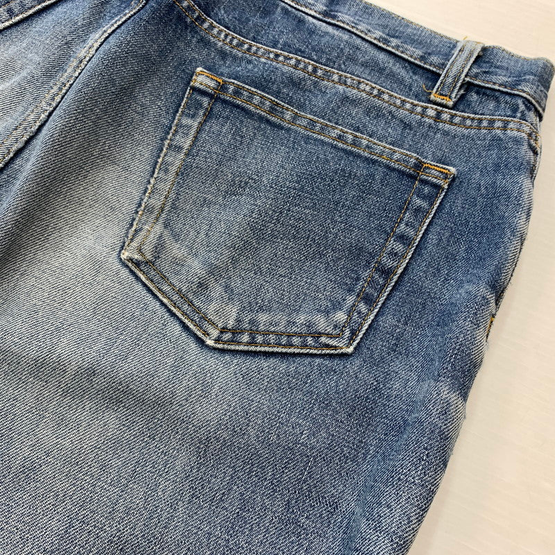 【中古品】【メンズ】 HELMUT LANG ヘルムートラング DENIM PANTS デニムパンツ ボトムス ジーンズ 152-260619-ko-11-tei サイズ：31 カラー：インディゴ 万代Net店