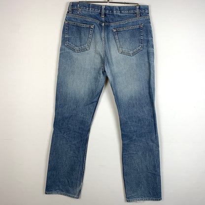 【中古品】【メンズ】 HELMUT LANG ヘルムートラング DENIM PANTS デニムパンツ ボトムス ジーンズ 152-260619-ko-11-tei サイズ：31 カラー：インディゴ 万代Net店