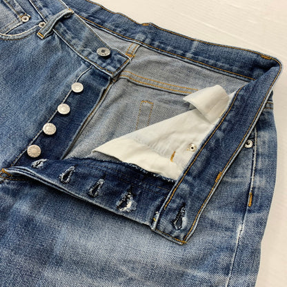 【中古品】【メンズ】 HELMUT LANG ヘルムートラング DENIM PANTS デニムパンツ ボトムス ジーンズ 152-260619-ko-11-tei サイズ：31 カラー：インディゴ 万代Net店