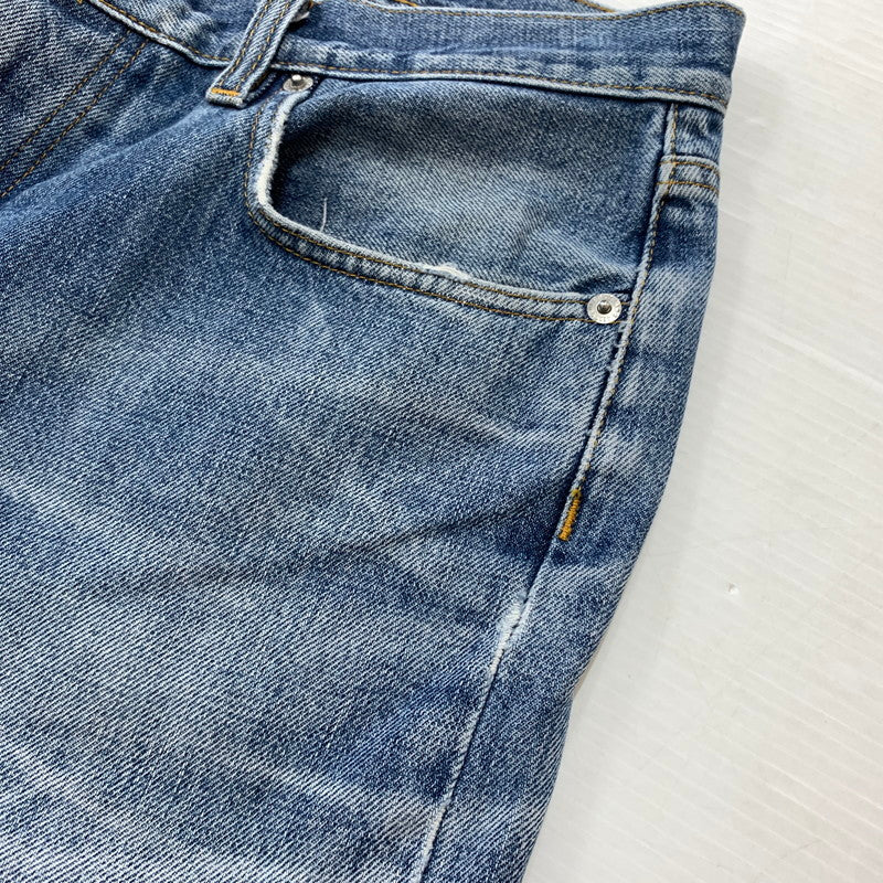 【中古品】【メンズ】 HELMUT LANG ヘルムートラング DENIM PANTS デニムパンツ ボトムス ジーンズ 152-260619-ko-11-tei サイズ：31 カラー：インディゴ 万代Net店