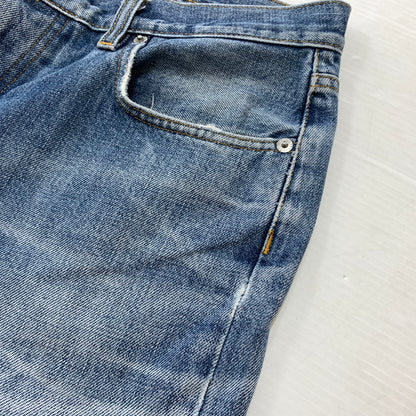 【中古品】【メンズ】 HELMUT LANG ヘルムートラング DENIM PANTS デニムパンツ ボトムス ジーンズ 152-260619-ko-11-tei サイズ：31 カラー：インディゴ 万代Net店