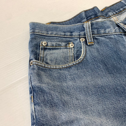 【中古品】【メンズ】 HELMUT LANG ヘルムートラング DENIM PANTS デニムパンツ ボトムス ジーンズ 152-260619-ko-11-tei サイズ：31 カラー：インディゴ 万代Net店
