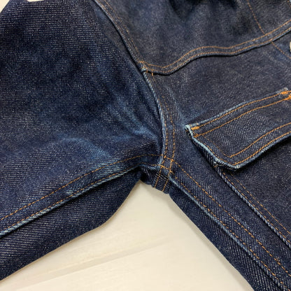 【中古品】【メンズ】 A.P.C. アーペーセー 2ND TYPE DENIM JACKET セカンド タイプ デニムジャケット ライトアウター Gジャン 141-260619-ko-03-tei サイズ：XXS カラー：インディゴ 万代Net店