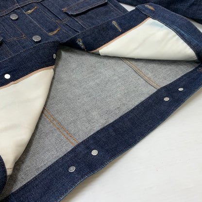 【中古品】【メンズ】 A.P.C. アーペーセー 2ND TYPE DENIM JACKET セカンド タイプ デニムジャケット ライトアウター Gジャン 141-260619-ko-03-tei サイズ：XXS カラー：インディゴ 万代Net店