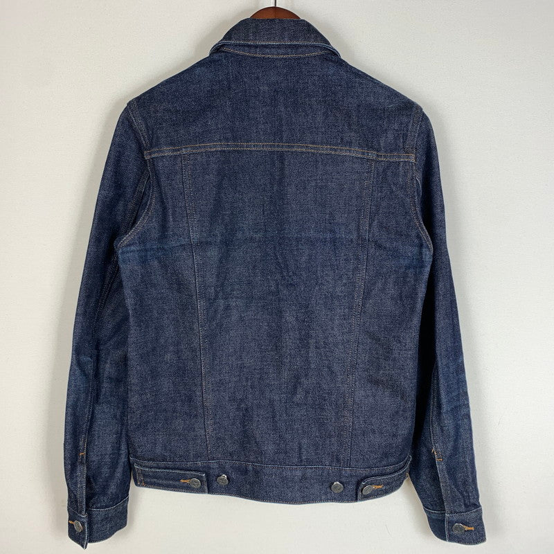 【中古品】【メンズ】 A.P.C. アーペーセー 2ND TYPE DENIM JACKET セカンド タイプ デニムジャケット ライトアウター Gジャン 141-260619-ko-03-tei サイズ：XXS カラー：インディゴ 万代Net店