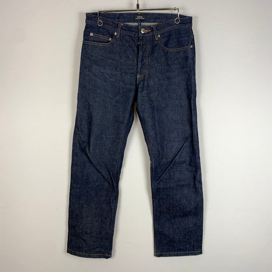 【中古品】【メンズ】 A.P.C. アーペーセー JEAN NEW STANDARD DENIM PANTS ニュー スタンダード デニムパンツ ボトムス ジーンズ 151-260619-ko-10-tei サイズ：30 カラー：インディゴ 万代Net店