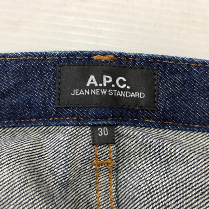 【中古品】【メンズ】 A.P.C. アーペーセー JEAN NEW STANDARD DENIM PANTS ニュー スタンダード デニムパンツ ボトムス ジーンズ 151-260619-ko-10-tei サイズ：30 カラー：インディゴ 万代Net店