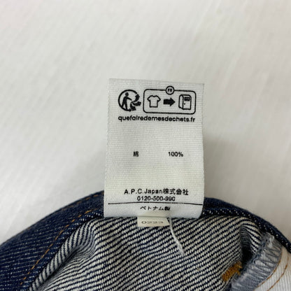 【中古品】【メンズ】 A.P.C. アーペーセー JEAN NEW STANDARD DENIM PANTS ニュー スタンダード デニムパンツ ボトムス ジーンズ 151-260619-ko-10-tei サイズ：30 カラー：インディゴ 万代Net店