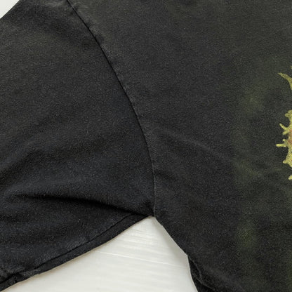 【中古品】【メンズ】 GIANT ジャイアント 90's NIRVANA SEAHORSE TEE 90年代 ニルヴァーナ シーホース Tシャツ 半袖 トップス 145-620618-sa-01-tei サイズ：L カラー：ブラック 万代Net店